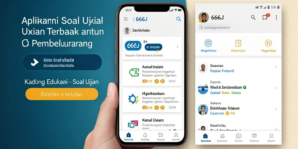 Tampilan antarmuka aplikasi 666J yang interaktif dan mudah digunakan.
