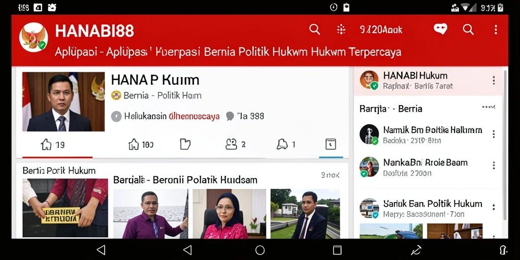 Tampilan antarmuka HANABI88 yang modern dan ramah pengguna.