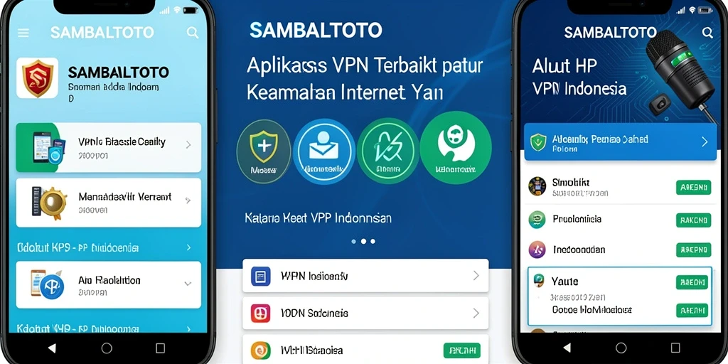 Tampilan antarmuka SAMBALTOTO yang sederhana dan fungsional untuk penggunaan VPN.